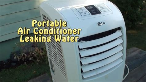 how do i stop my portable air conditioner from leaking|Portable Air Conditioner Problems – Causes and。